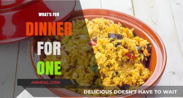 Quick, Easy, and Delicious Dinner Ideas for Solo Diners