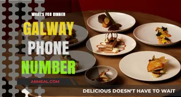 Discover What's for Dinner Galway: Contact Number and Menu Highlights