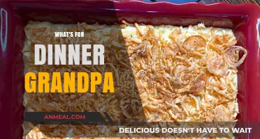 Grandpa's Kitchen Secrets: What's for Dinner Tonight?