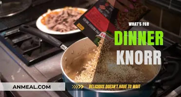 What's for Dinner? Knorr's Quick, Delicious Meal Solutions Revealed