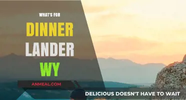 Discover Delicious Dinner Options in Lander, Wyoming Tonight