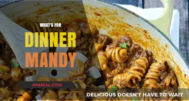 What's for Dinner, Mandy? Quick, Easy, and Delicious Meal Ideas