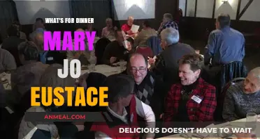 Mary Jo Eustace's Dinner Ideas: Quick, Easy, and Delicious Recipes