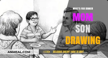 Mom and Son’s Creative Dinner Drawing Ideas for Tonight