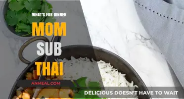 What's for Dinner, Mom? Sub Thai: Quick, Easy, and Delicious Ideas