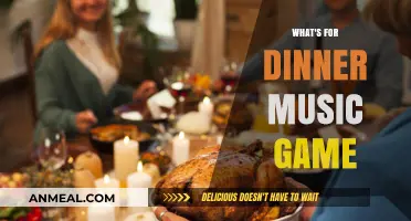 What's for Dinner? Play the Music Game to Decide Tonight's Menu!