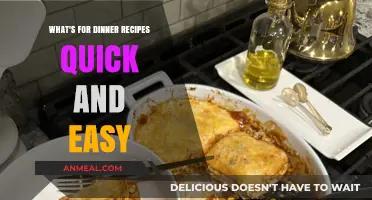Quick and Easy Dinner Recipes for Busy Weeknights