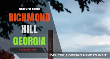 Discover Richmond Hill, Georgia's Best Dinner Spots and Local Favorites