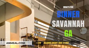 Savannah GA Dinner Ideas: What's Cooking Tonight in the Hostess City
