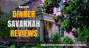 Savannah's Best Dinner Spots: Honest Reviews and Recommendations