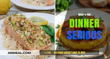 What's for Dinner? Serious Meal Ideas to Solve Tonight's Dilemma