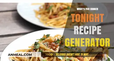 Quick Dinner Ideas: Your Ultimate Recipe Generator for Tonight's Meal