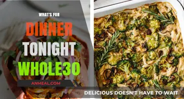 Whole30 Dinner Ideas: Quick, Healthy, and Delicious Tonight's Menu