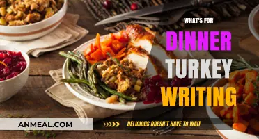 Turkey Dinner Ideas: Creative Writing Prompts for Your Next Meal