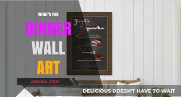 Creative Kitchen Decor: What's for Dinner Wall Art Ideas