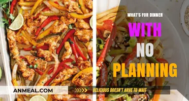 Quick Dinner Ideas: No Planning, No Problem, Just Delicious Meals