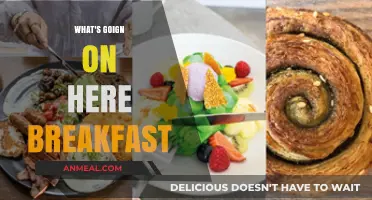 What's Going On Here? Decoding the Breakfast Scene and Trends