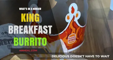 Burger King Breakfast Burrito: Ingredients, Flavors, and Morning Delight