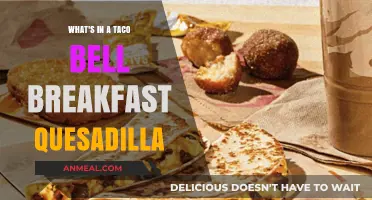 Taco Bell Breakfast Quesadilla: Ingredients, Flavors, and Morning Magic