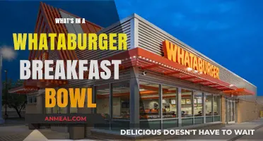 Whataburger Breakfast Bowl: Ingredients, Flavors, and Morning Delight Explained