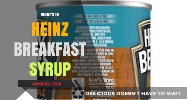 Discover the Sweet Ingredients in Heinz Breakfast Syrup