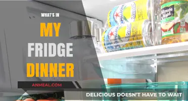 Creative Dinner Ideas: What's in My Fridge Tonight?