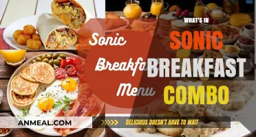 Sonic Breakfast Combo: Unveiling the Delicious Morning Meal Components