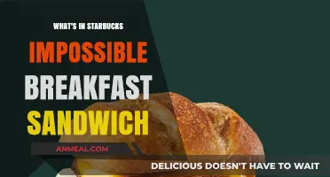 Starbucks Impossible Breakfast Sandwich Ingredients: A Plant-Based Morning Delight