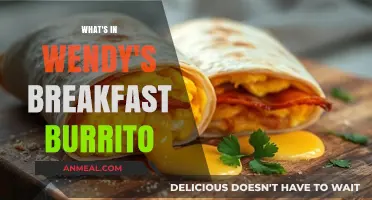 Wendy's Breakfast Burrito: A Hearty Morning Treat
