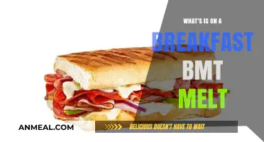 Breakfast BMT Melt: Ingredients, Flavors, and Morning Delight Explained