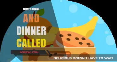 Lunch and Dinner: Unraveling the Names Behind Our Daily Meals
