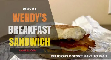 Wendy's Breakfast Sandwich Ingredients: A Delicious Morning Unwrapped
