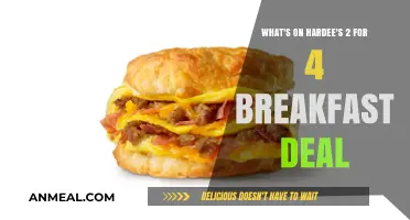 Discover Hardee's 2 for 4 Breakfast Deal: Delicious Morning Combos