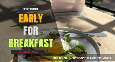 Early Birds Rejoice: Top Spots Serving Breakfast Before 8 AM