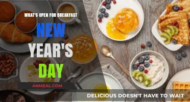 New Year's Day Breakfast: Discover What's Open Near You