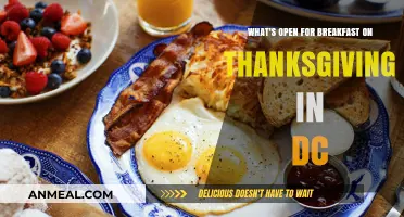 Thanksgiving Breakfast in DC: Where to Find Open Restaurants