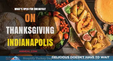 Indianapolis Thanksgiving Breakfast: Discover What's Open Early on Turkey Day
