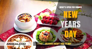 New Year's Day Dinner: Discover What Restaurants Are Open Near You