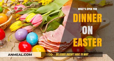 Easter Dinner Options: Restaurants and Eateries Open on Sunday Night