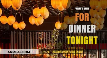 Discover Tonight's Dinner Options: What's Open Near You?