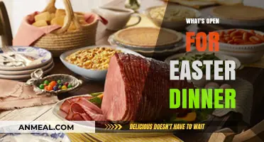 Easter Dinner Options: Restaurants and Eateries Open Near You