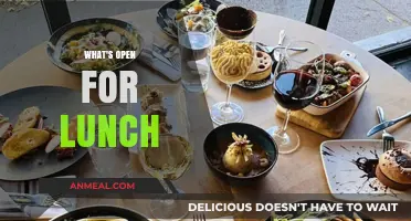 Delicious Options: Lunch Spots Open from 8 AM to 10 PM