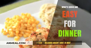 Quick and Easy Dinner Ideas for Busy Weeknights