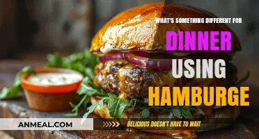 Creative Hamburger Dinner Ideas: Unique Recipes to Spice Up Your Plate
