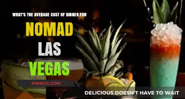 Nomad Las Vegas Dinner Costs: Average Price Guide for Travelers