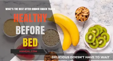 Healthy Bedtime Bites: Best After-Dinner Snacks for a Good Night's Sleep