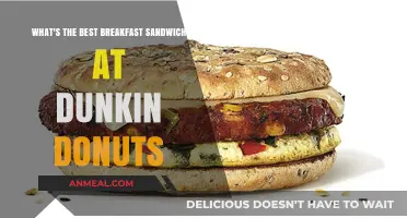 Dunkin' Donuts Breakfast Sandwich Showdown: Which One Reigns Supreme?