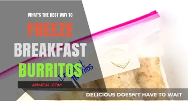 Perfectly Preserve Your Breakfast Burritos: The Ultimate Freezing Guide