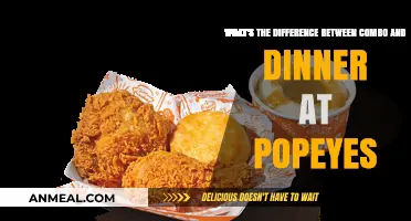 Combo vs. Dinner at Popeyes: Understanding the Menu Differences