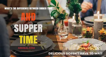 Dinner vs. Supper: Unraveling the Timing and Traditions Behind Meals